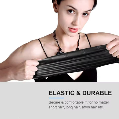 Swim Cap | Silicone with Ear Pockets | Stretch Fit for Long Hair | Chlorine Protection