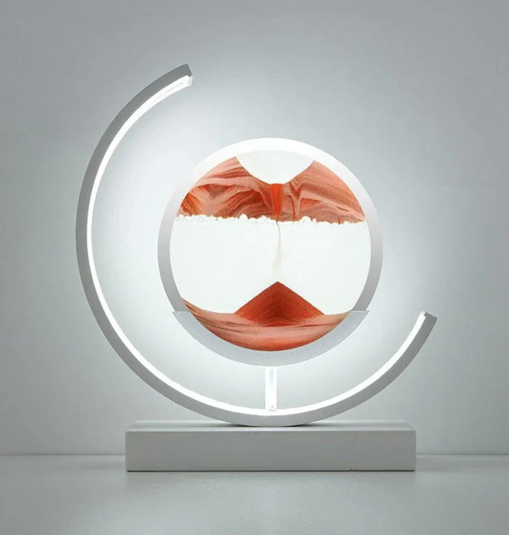 Table Lamp | Sand Landscape Design | LED Lighting | 30cm Height