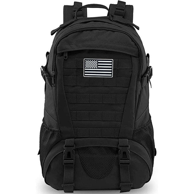 Tactical Backpack | Heavy-Duty MOLLE Rucksack | Weather-Resistant Fabric | Ergonomic Padded Straps