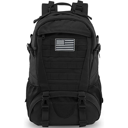 Tactical Backpack | Heavy-Duty MOLLE Rucksack | Weather-Resistant Fabric | Ergonomic Padded Straps