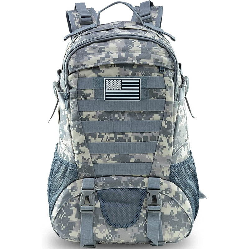 Tactical Backpack | Heavy-Duty MOLLE Rucksack | Weather-Resistant Fabric | Ergonomic Padded Straps