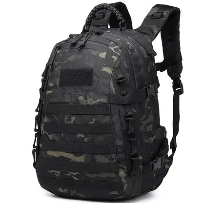Tactical Hiking Backpack | MOLLE System & Multiple Pockets | 35L Capacity | Waterproof Oxford Fabric