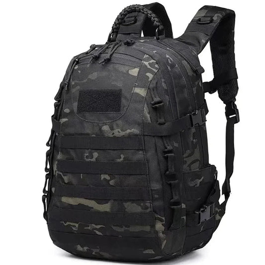 Tactical Hiking Backpack | MOLLE System & Multiple Pockets | 35L Capacity | Waterproof Oxford Fabric