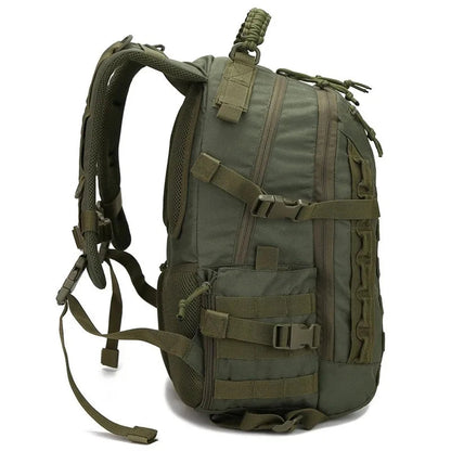 Tactical Hiking Backpack | MOLLE System & Multiple Pockets | 35L Capacity | Waterproof Oxford Fabric