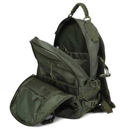 Tactical Hiking Backpack | MOLLE System & Multiple Pockets | 35L Capacity | Waterproof Oxford Fabric