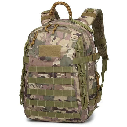 Tactical Hiking Backpack | MOLLE System & Multiple Pockets | 35L Capacity | Waterproof Oxford Fabric