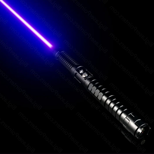 Tactical Laser Torch | Fire-Starting Laser with Adjustable Focus | Portable Survival Light | Blue