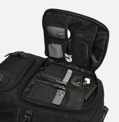 Travel Backpack | Expandable 60L Capacity | Water-Repellent Oxford | Ergonomic Design