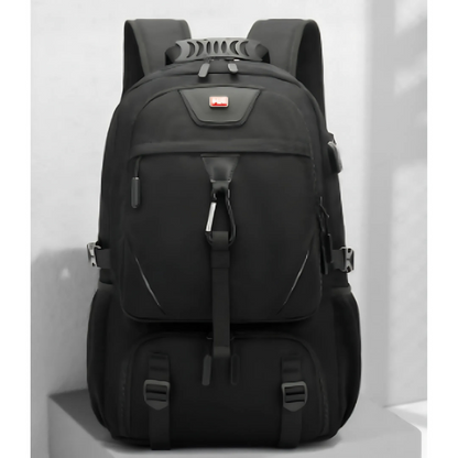 Travel Backpack | Expandable 60L Capacity | Water-Repellent Oxford | Ergonomic Design