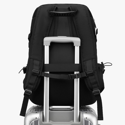 Travel Backpack | Expandable 60L Capacity | Water-Repellent Oxford | Ergonomic Design