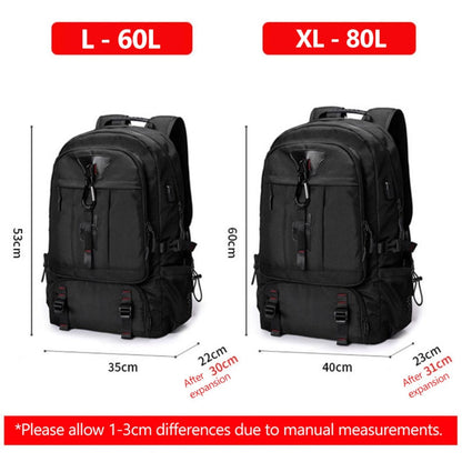 Travel Backpack | Large Capacity | Water-Resistant Polyester & Padded Back Panel | Comfortable Fit