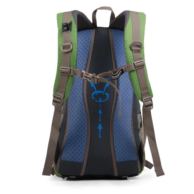 Travel Backpack | Large Capacity | Waterproof Nylon | Adjustable Straps & Breathable Comfort