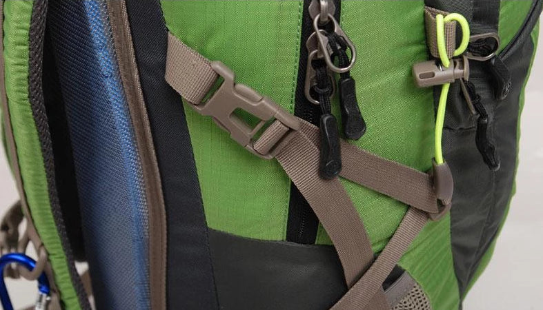 Travel Backpack | Large Capacity | Waterproof Nylon | Adjustable Straps & Breathable Comfort