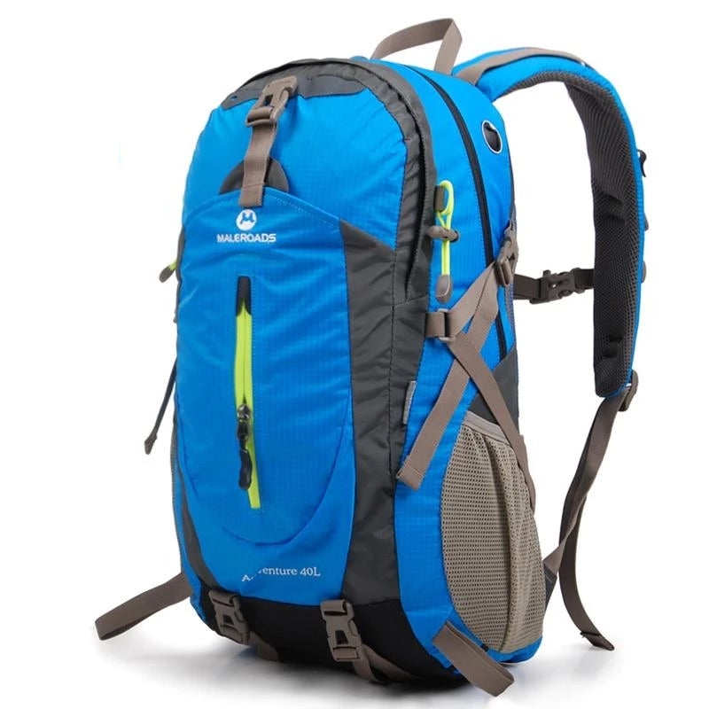 Travel Backpack | Large Capacity | Waterproof Nylon | Adjustable Straps & Breathable Comfort