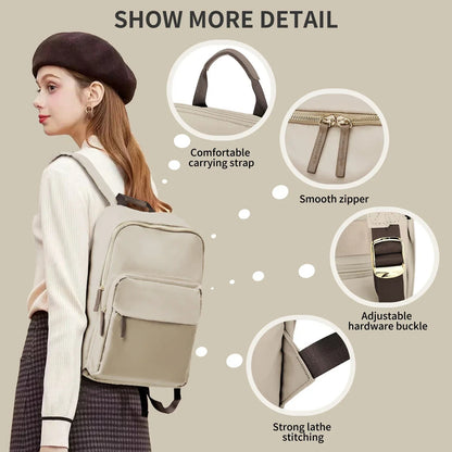 Travel Backpack | Spacious Organized Design | Water-Resistant Polyester, Padded Straps