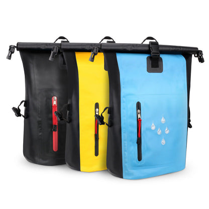 Travel Backpack | Water-Repellent Fabric | Multiple Compartments & Zipper Pocket