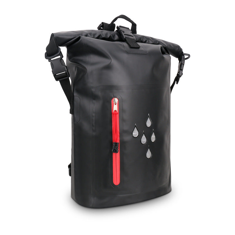 Travel Backpack | Water-Repellent Fabric | Multiple Compartments & Zipper Pocket
