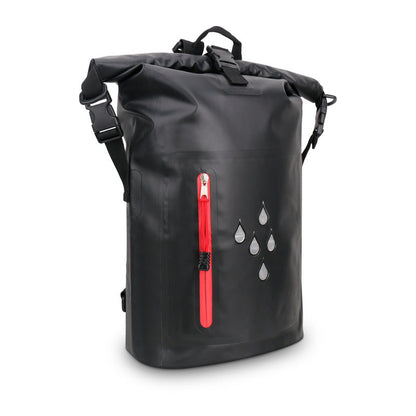 Travel Backpack | Water-Repellent Fabric | Multiple Compartments & Zipper Pocket