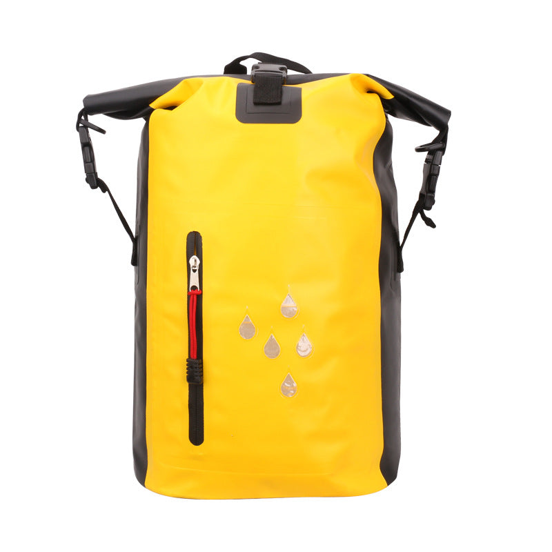 Travel Backpack | Water-Repellent Fabric | Multiple Compartments & Zipper Pocket