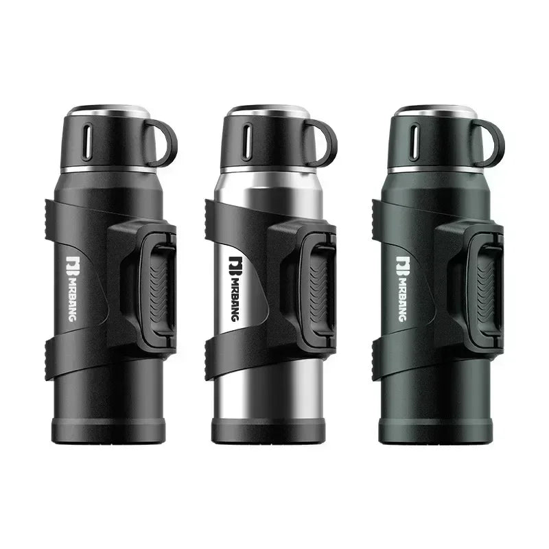 Travel Hiking Thermos | Stainless Steel Insulated | Leakproof Lid | Keeps Drinks Hot & Cold