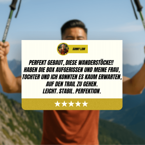 Trekking Poles | Adjustable Telescopic & Foldable | Lightweight Aluminum & Carbon | Ergonomic Grip