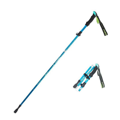 Trekking Poles | Ultralight Telescopic | Adjustable 110–130 cm | Aluminium Shaft & EVA Grip