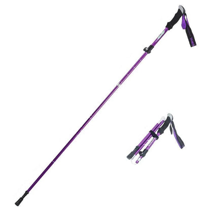 Trekking Poles | Ultralight Telescopic | Adjustable 110–130 cm | Aluminium Shaft & EVA Grip