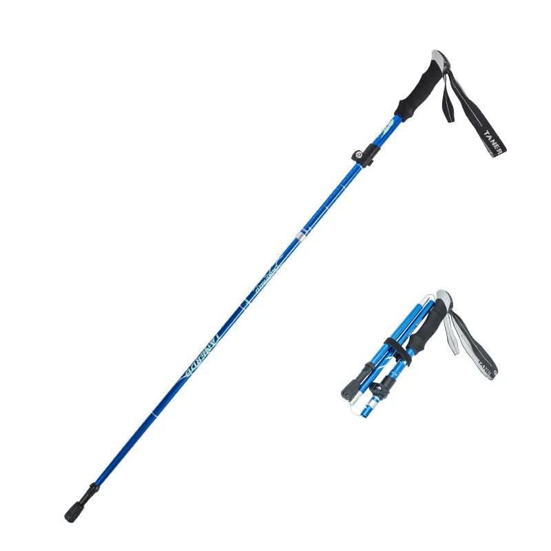 Trekking Poles | Ultralight Telescopic | Adjustable 110–130 cm | Aluminium Shaft & EVA Grip
