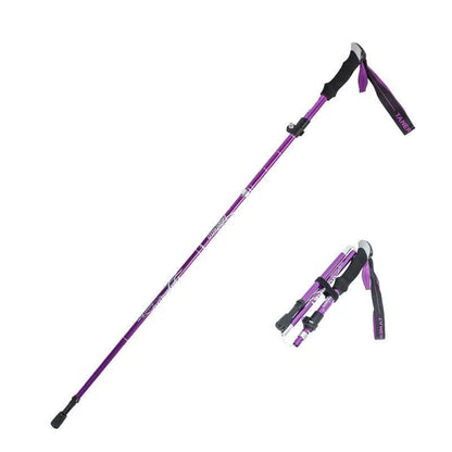 Trekking Poles | Ultralight Telescopic | Adjustable 110–130 cm | Aluminium Shaft & EVA Grip