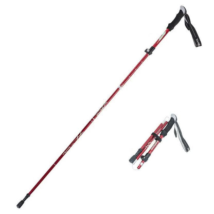 Trekking Poles | Ultralight Telescopic | Adjustable 110–130 cm | Aluminium Shaft & EVA Grip