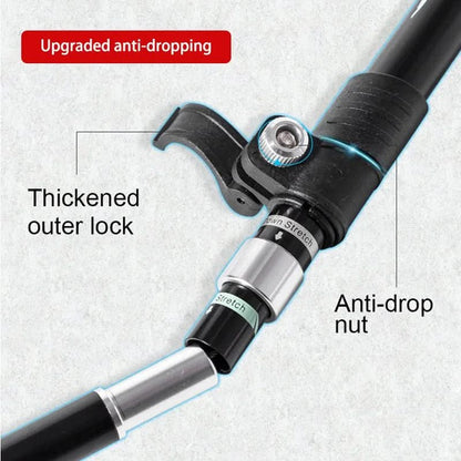 Trekking Poles | Ultralight Telescopic | Adjustable 110–130 cm | Aluminium Shaft & EVA Grip