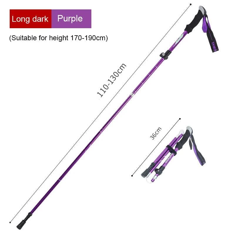 Trekking Poles | Ultralight Telescopic | Adjustable 110–130 cm | Aluminium Shaft & EVA Grip