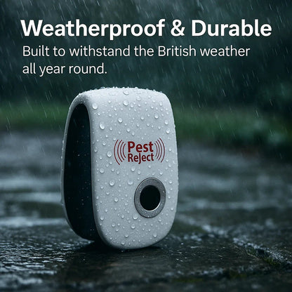 Ultrasonic Squirrel Repeller | Adaptive Frequency Switching | Chemical-Free & Pet-Safe