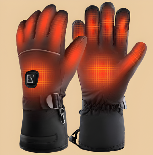 Unisex Heated Gloves | USB Rechargeable, 3 Heat Settings | Up to 8 Hours