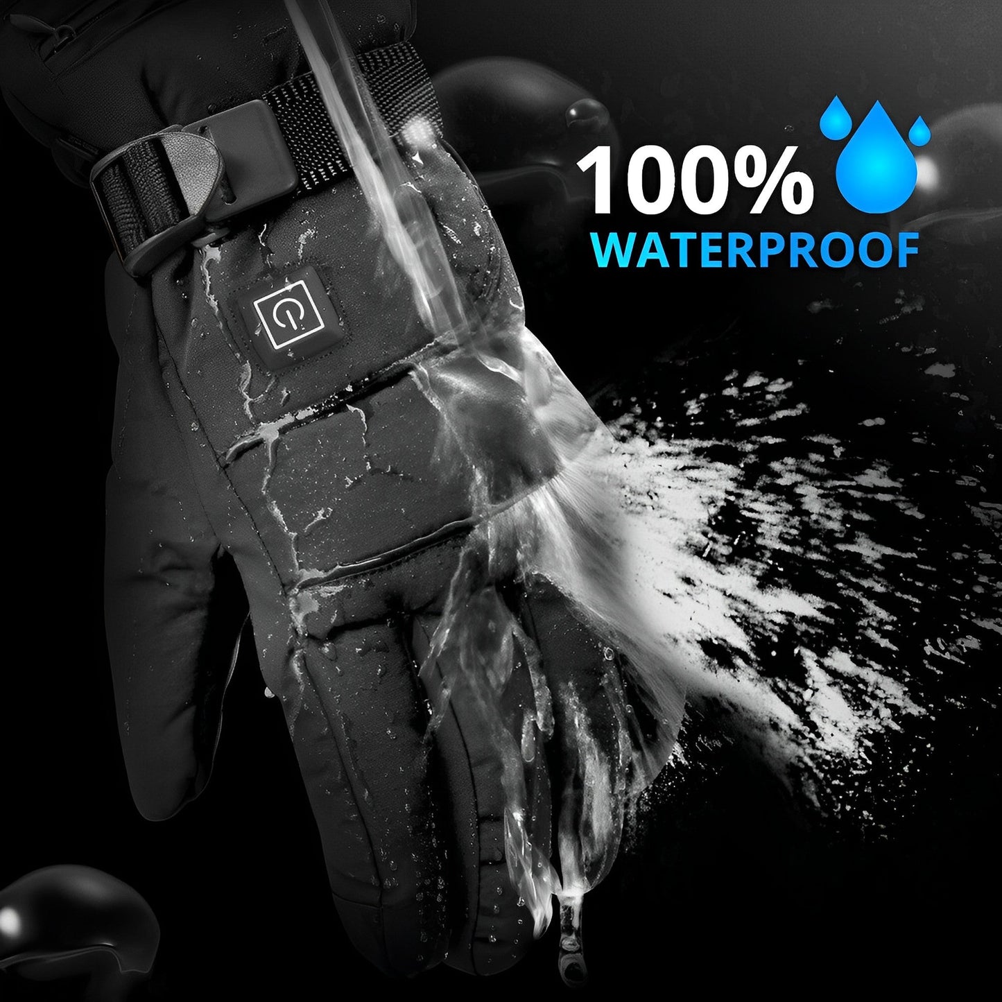 Unisex Heated Gloves | USB Rechargeable, 3 Heat Settings | Up to 8 Hours