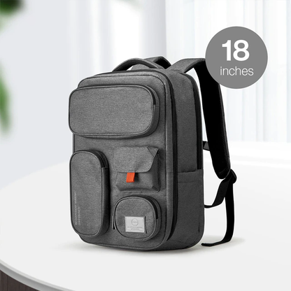 Unisex Hiking Backpack | Large Capacity | Durable Polyester | Fits 17-inch Laptop