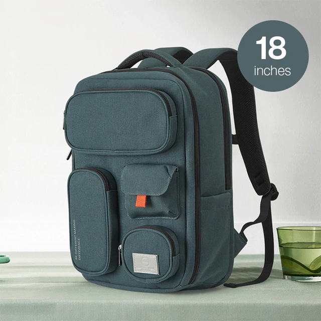 Unisex Hiking Backpack | Large Capacity | Durable Polyester | Fits 17-inch Laptop