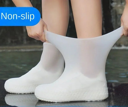 Unisex Silicone Overshoes | Waterproof & Non-Slip | Compact & Reusable | Outdoor Rain Protection