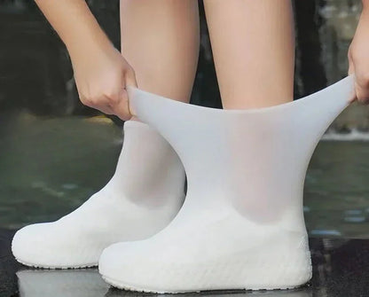Unisex Silicone Overshoes | Waterproof & Non-Slip | Compact & Reusable | Outdoor Rain Protection