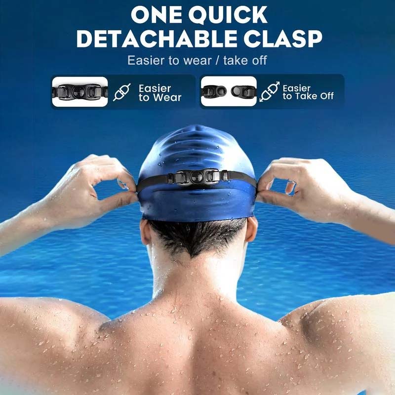 Unisex Swim Goggles | Wide-View Anti-Fog | Silicone Seal & Non-Slip Strap | Comfort Fit
