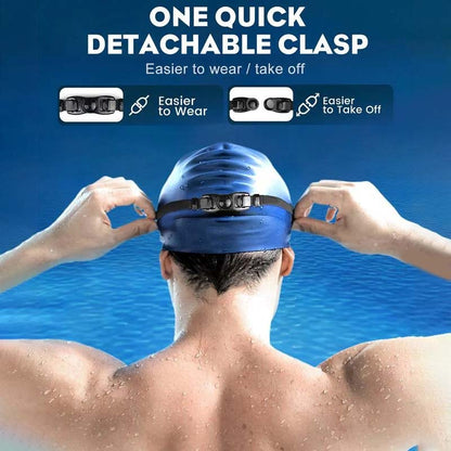 Unisex Swim Goggles | Wide-View Anti-Fog | Silicone Seal & Non-Slip Strap | Comfort Fit