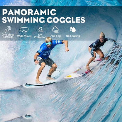 Unisex Swim Goggles | Wide-View Anti-Fog | Silicone Seal & Non-Slip Strap | Comfort Fit