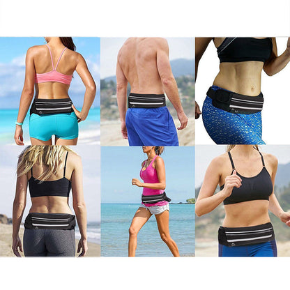 Unisex Waist Bag | Adjustable Strap & Secure Zip Pocket | Neoprene Construction