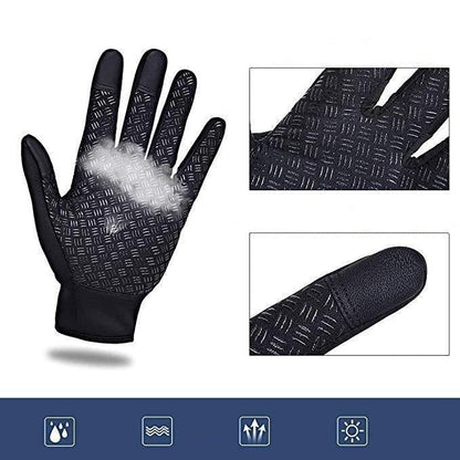 Unisex Winter Gloves | Waterproof & Windproof | Touchscreen Tips & Non-Slip Grip
