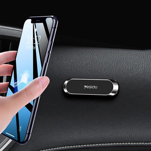 Universal Magnetic Phone Holder | Mount-Free Nano Adhesive | Soft Silicone Surface | 360° Rotation