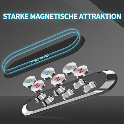 Universal Magnetic Phone Holder | Mount-Free Nano Adhesive | Soft Silicone Surface | 360° Rotation