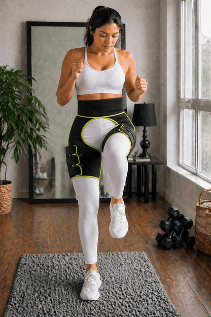 Waist & Thigh Support Band | Adjustable Wrap Panel | Polyester & One Size Fits Most