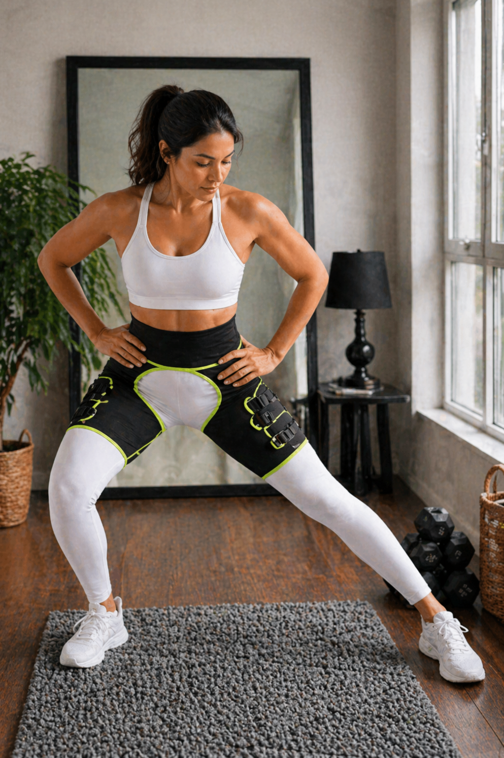 Waist & Thigh Support Band | Adjustable Wrap Panel | Polyester & One Size Fits Most