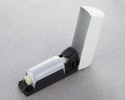 Wall-Mounted Shower Dispenser | 350ml Refillable Pump | Transparent Reservoir | Space-Saving