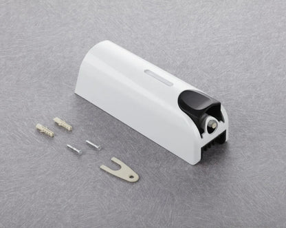 Wall-Mounted Shower Dispenser | 350ml Refillable Pump | Transparent Reservoir | Space-Saving